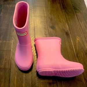 Toddler girl Hunter Rain boots size 6